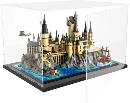 Vista 25 de Choowin Vitrina de acrílico para casco de Lego Star Wars para casco de Lego Capitán Rex, vitrinas de acrílico transparente grueso
