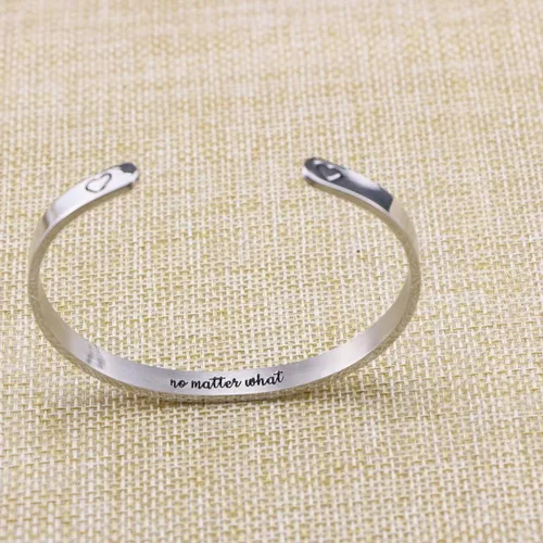 Vista 4 de MEMGIFT - Pulsera inspiradora para mujer, joyería inspiradora, regalo para su cumpleaños.