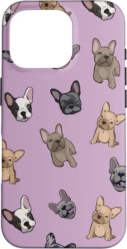 Vista 20 de Linda funda de teléfono Bulldog francés para iPhone 17