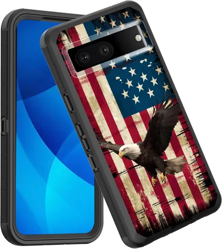 Vista 66 de Funda para Pixel 7a, a prueba de golpes, 3 capas, protección de cuerpo completo, resistente, de alto impacto, para Google Pixel 7a de 6.1 pulgadas