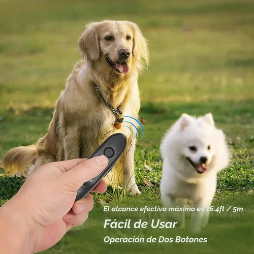 Vista 9 de Dispositivo antiladrido para perro-frecuencia variable ultrasónico disuasorio de ladrido de perro