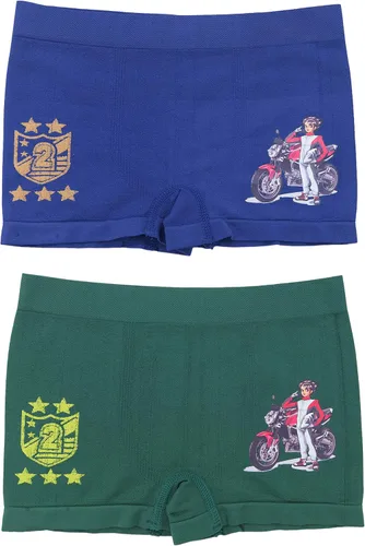 Vista 4 de ToBeInStyle Paquete de 6 calzoncillos tipo bóxer para niño