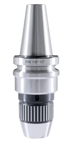 Vista 2 de Accusize Industrial Tools Portabrocas sin llave integral CNC Bt40 de 0-1/2 '', precisión 0.002'', 0222-0990