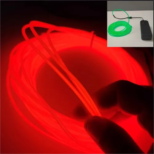Vista 20 de Tira de luces LED de 360° – con opciones de alimentación de batería/USB – Luces LED flexibles para dormitorio, decoración del hogar, diseños