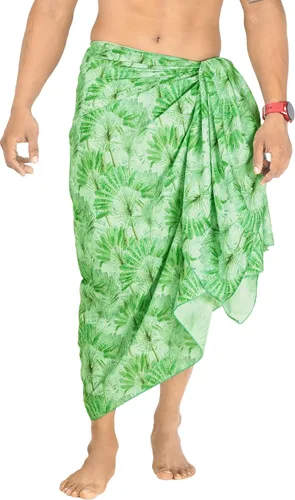 Vista 12 de HAPPY BAY Men's Sarong Cover Up Wraps Swim Beach