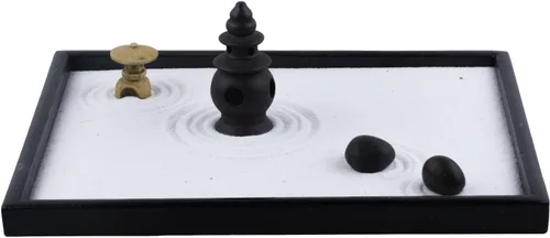 Vista 3 de Icnbuys. Zen Garden Set, accesorios y herramientas, varias opciones de bricolaje para tu jardín