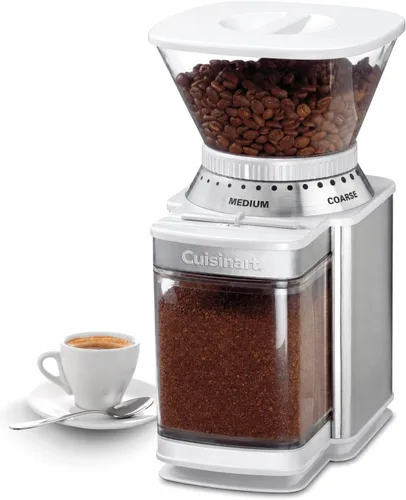 Vista 8 de Cuisinart Molinillo de café, molinillo de café eléctrico automático de un solo toque con fresas y selector de molienda de 18 posiciones, selector