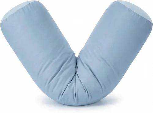 Vista 16 de Deluxe Comfort Almohada corporal de microperlas (47 x 7 pulgadas) - Mooshi Squishy Soft - Almohada prenatal de embarazo - Durmiente de lado de Negro