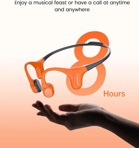 Vista 4 de mojawa Aerra Auriculares de Conducción Ósea para Deporte, IP67 Impermeables para Entrenamiento, de Oreja Abierta, Inalámbricos Bluetooth