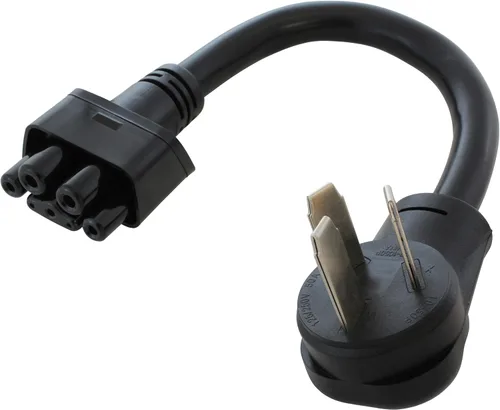 Vista 6 de AC WORKS Adaptador de carga EV para uso Tesla (TT-30P RV/Trailer 30A Gen2)