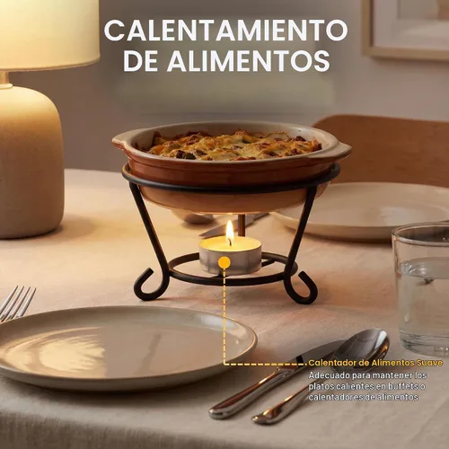 Vista 8 de PAMI - Velas de té, cera de parafina, sin perfume, 4 horas de tiempo de combustión, 50