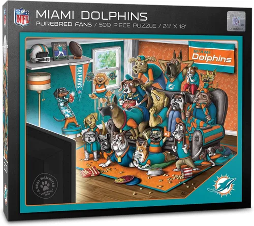 Vista 25 de YouTheFan NFL Purebred Fans - Rompecabezas de 500 piezas, un verdadero clavador