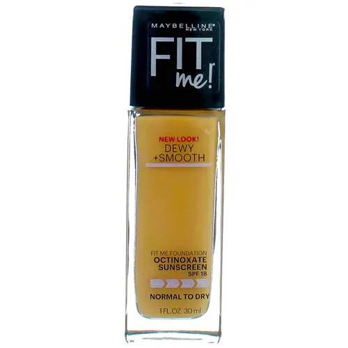 Vista 25 de Maybelline Fit Me Dewy + base líquida suave de maquillaje, Mocha, 1 unidad (el empaque puede variar)