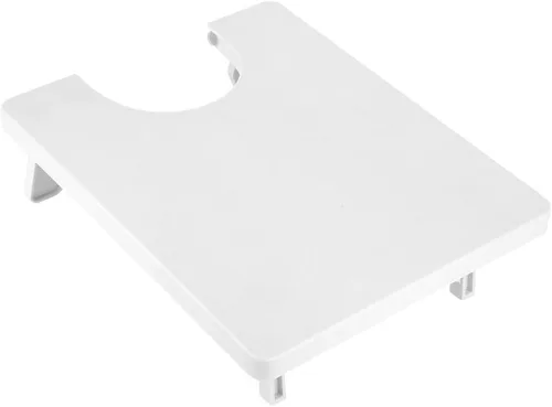 Vista 9 de Maxmartt Mini máquina de coser de plástico extensión mesa tablero 10.1 x 8.2 pulgadas hogar DIY artesanía accesorios