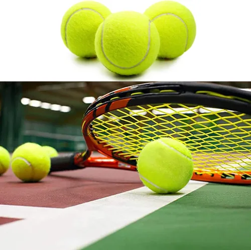 Vista 3 de URBEST Pelota de tenis avanzada, paquete de 20 unidades, pelotas de tenis de entrenamiento para jugadores novatos, pelotas de juego para perros