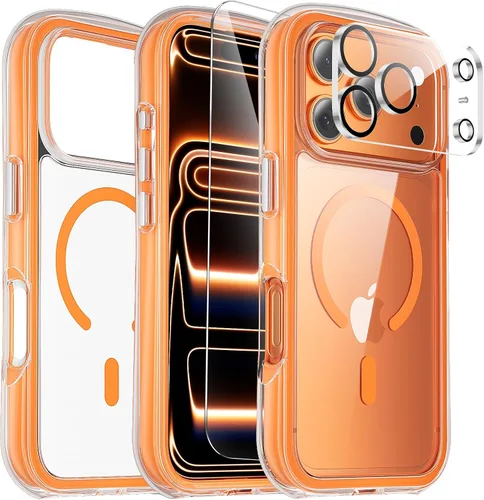 Vista 40 de Funda para iPhone 11, funda magnética con función atril [protección de grado militar] y [compatible con MagSafe], funda protectora delgada