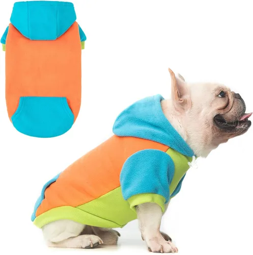 Vista 16 de BEAUTYZOO Sudaderas con capucha para perros, para perros pequeños, medianos y grandes, niñas y niños - Calidad premium, ultra suave, ajuste cómodo
