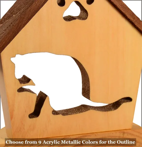 Vista 5 de Personalized Cat Memorial Gift for Cat Lovers • Customizable Pet Memorial Gift • Pet Loss Cat Gift Idea • Pet Sympathy Candle Tea Light Gift 8