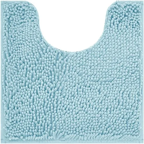 Vista 12 de Reyox Tapete de baño de felpilla, tapetes para inodoro en forma de U, tapete de baño de felpa suave, absorbente y peludo, tapete de contorno