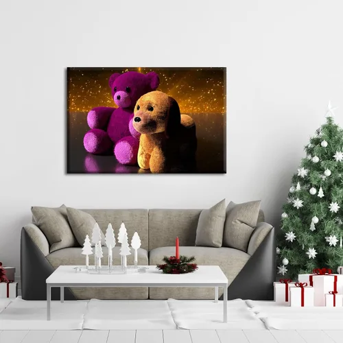 Vista 2 de YONICA Imagen en lienzo personalizada de tus fotos, impresión artística de pared personalizada de 16 x 12 pulgadas para decoración del hogar, lienzo