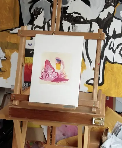Vista 8 de Leda Art Supply Papel de acuarela prensado en caliente, paquete de 2 (24 hojas) de 300 gm – 140 libras, 25% algodón, fino papel de acuarela de arte