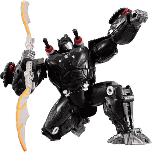Vista 7 de Transformers Takara Tomy Rise of The Beasts - Figura de acción de 9 pulgadas, Optimus Primal (negro) (F78970000)