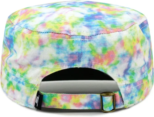 Vista 23 de The Hat Depot Cadet Military Army - Gorra de béisbol de algodón lavado con teñido anudado y algodón lavado básico y desgastado, gorra de algodón