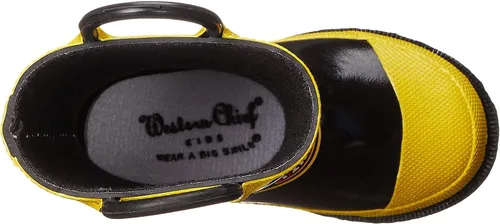 Vista 2 de Western Chief Botas de lluvia Happy Helper para niño (niño pequeñoniño grande)