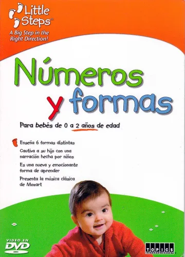 Vista 4 de Topics Entertainment Little Steps Baby Numbers Numeros y Formas DVD - Español - para Bebes de 0 a 2 años de edad