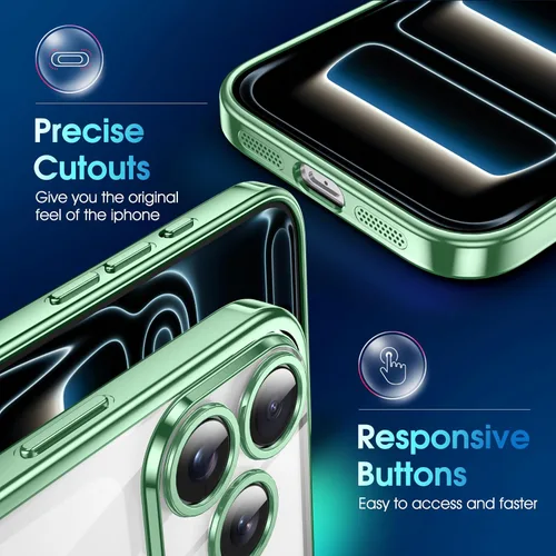Vista 656 de Supdeal Funda cristalina transparente para iPhone 11, [No se amarillea] [Protección de la cámara] [Probado contra caídas de grado militar] Funda