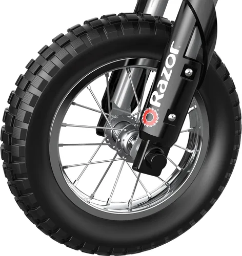 Vista 6 de Bicicleta estilo moto, juego eléctrico Razor MX400 Dirt Rocket 24 V, en color negro