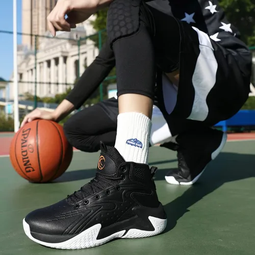 Vista 6 de Beita - Tenis de baloncesto para hombre, transpirables, antideslizantes.