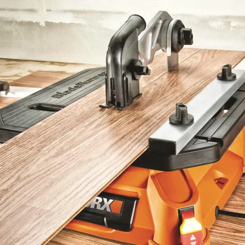 Vista 7 de Worx WX572L - Sierra eléctrica portátil de mesa BladeRunner de 5,5 amperios