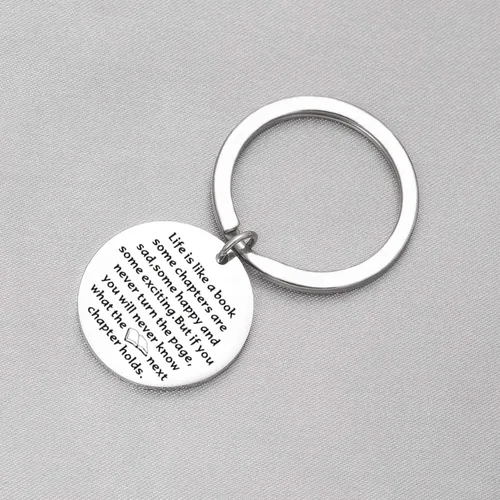 Vista 4 de Regalo para amantes de los libros, regalo de autor, libro de regalo, bibliotecario, escritor de regalos, joyería, amante de la lectura, joyería
