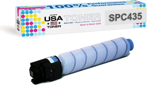 Vista 4 de MADE IN USA TONER Repuesto compatible para Ricoh SP C435DN, Lanier SP C435DN, Savin SP C435DN, 821243 negro