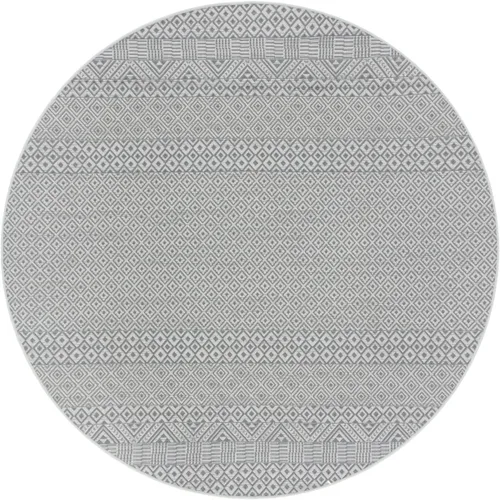 Vista 54 de SAFAVIEH Alfombra lavable para exteriores, colección Courtyard de 2.3 x 6.7 pies, beige y azul aguamarina, no desprende pelusa y es fácil