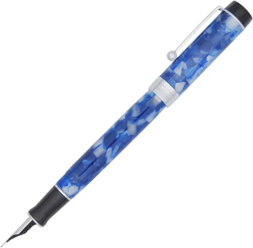 Vista 11 de Gullor Pluma estilográfica ligera en caja de regalo, incluye convertidor, barril de resina, color A