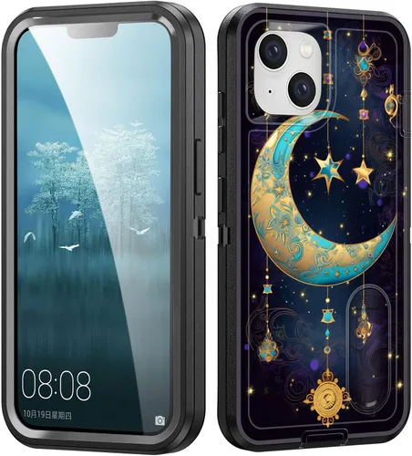 Vista 109 de Funda para iPhone Air con soporte integrado, a prueba de golpes, polvo y caídas, 3 capas, grado militar, funda protectora para iPhone Air de 6.5