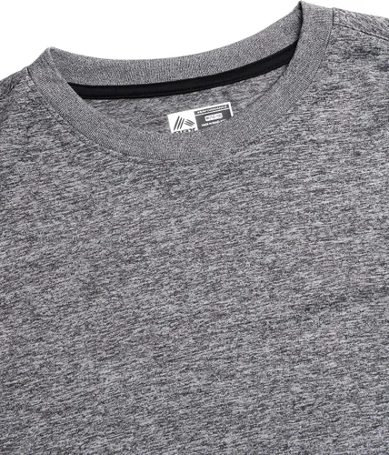 Vista 3 de RBX Camisetas para niños, paquete de 2 camisetas deportivas de manga corta con cuello redondo y ajuste seco para niños (tallas 4-16)