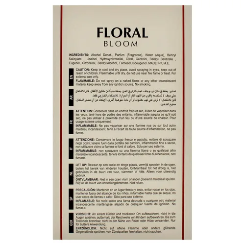 Vista 4 de Floral Bloom por Maison Alhambra para mujer - 3.4 oz EDP Spray