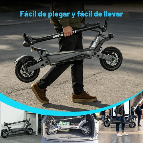 Vista 8 de Fast Electric Scooter Adults, 1200W/5600W Off Road E Scooter, 35/50 Miles Long Range, 35/50 MPH Top Speed, 10/11" Tires, Foldable Kick Scooter for