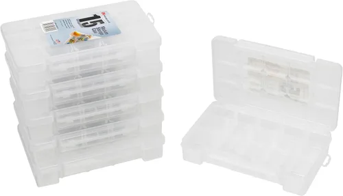 Vista 11 de Estuche de plástico Akro-Mils para guardar piezas de manualidades e instalaciones