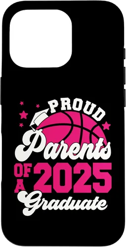 Vista 20 de iPhone XR Parents of a 2025 Graduate Senior Graduation Basketball Case