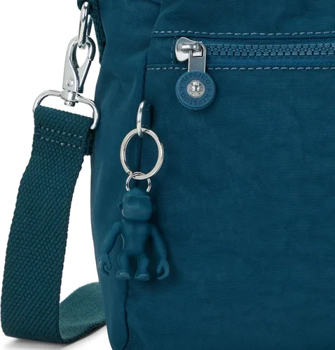 Vista 5 de Kipling Elysia Crossbody para mujer, ligero, bolsillos magnéticos con múltiples compartimentos, bolsa de hombro