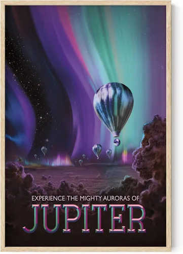 Vista 50 de HAUS AND HUES Arte de pared espacial – Pósteres espaciales vintage, póster JPL de la NASA, pósteres vintage de la NASA para paredes, arte de pared