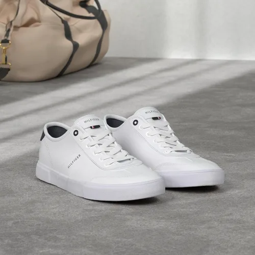 Vista 2 de Tommy Hilfiger Zapatillas Pandora para hombre Blanco/Azul marino 164