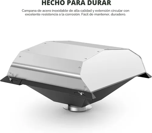 Vista 7 de Stanbroil Accesorio para horno de pizza para parrilla de pellets