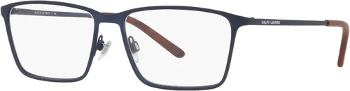 Vista 2 de Ralph by Ralph Lauren Men's Rl5103 Metal Rectangular Prescription Eyeglass Frames