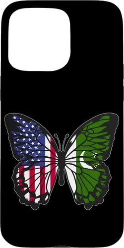 Vista 31 de Pakistani Roots USA Pakistan Mix Butterfly Pakistan Heritage Case for iPhone 17