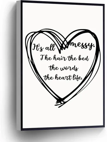 Vista 7 de PUCHYUCT Lienzo decorativo para pared con citas de cocina, póster con texto en inglés "People Who Love To Eat Are Always The Best People